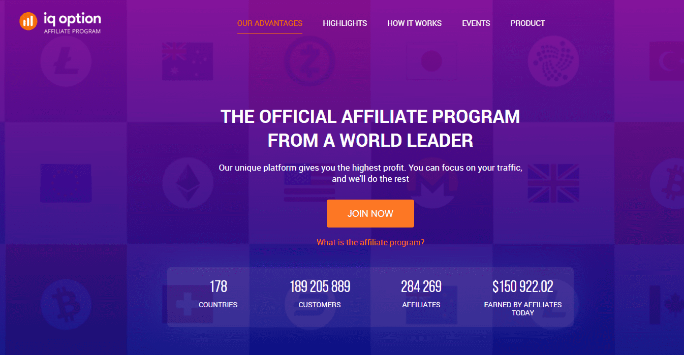 IQ Option Affiliate Program