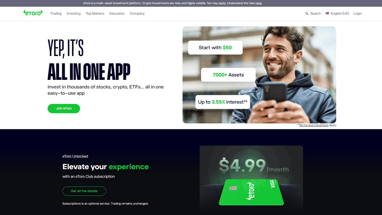 eToro Home