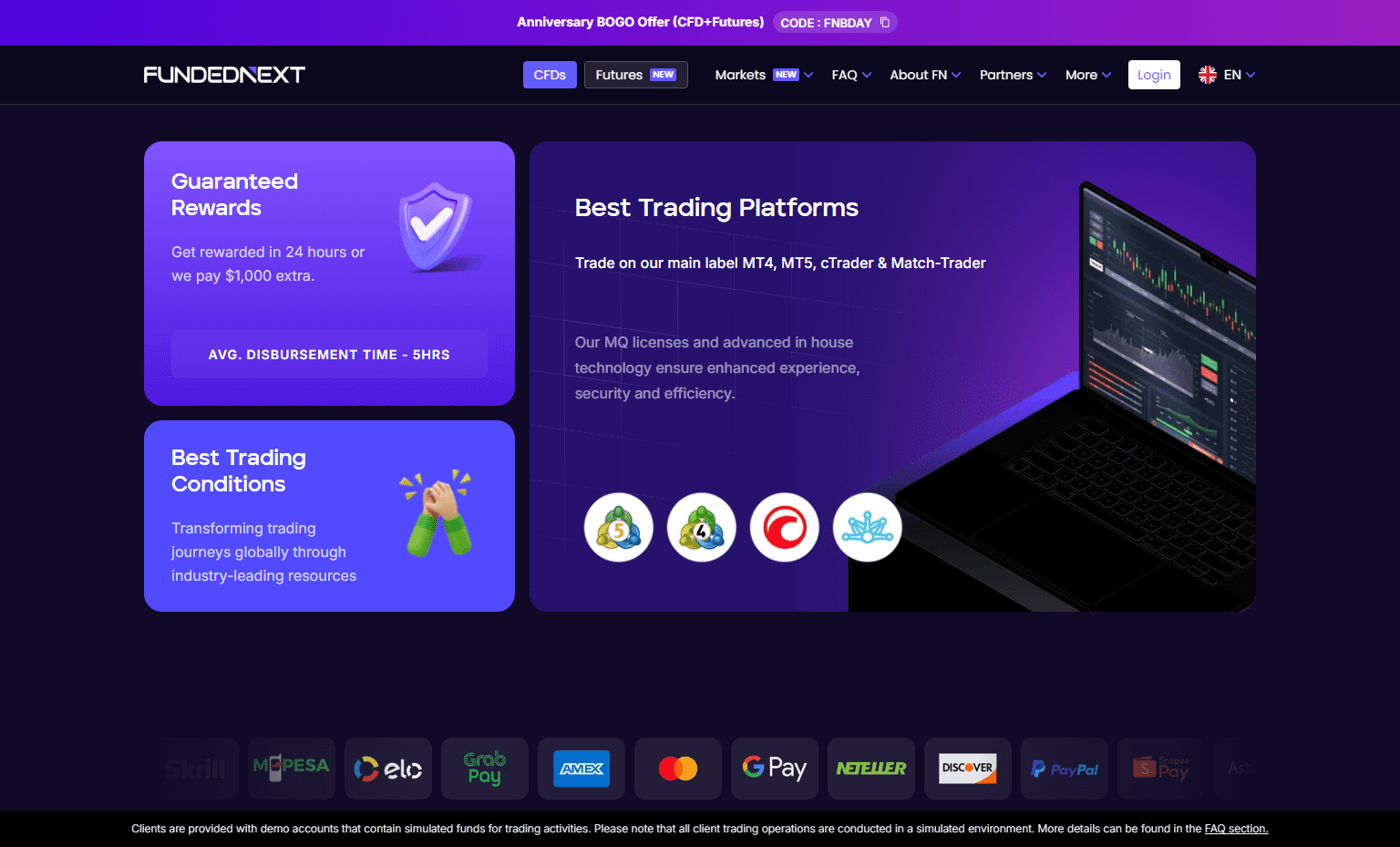 FundedNext Additional Benefits