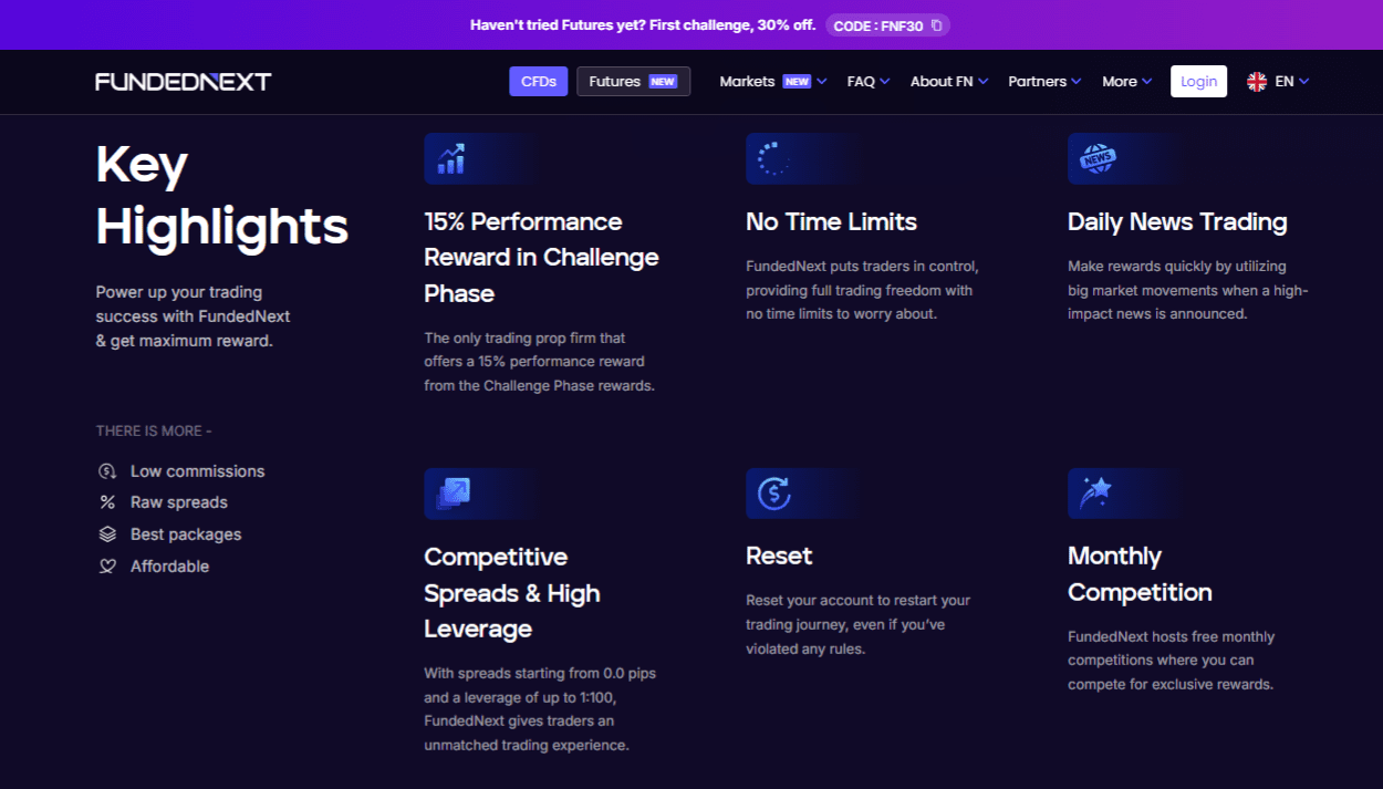 FundedNext ️Key Highlights