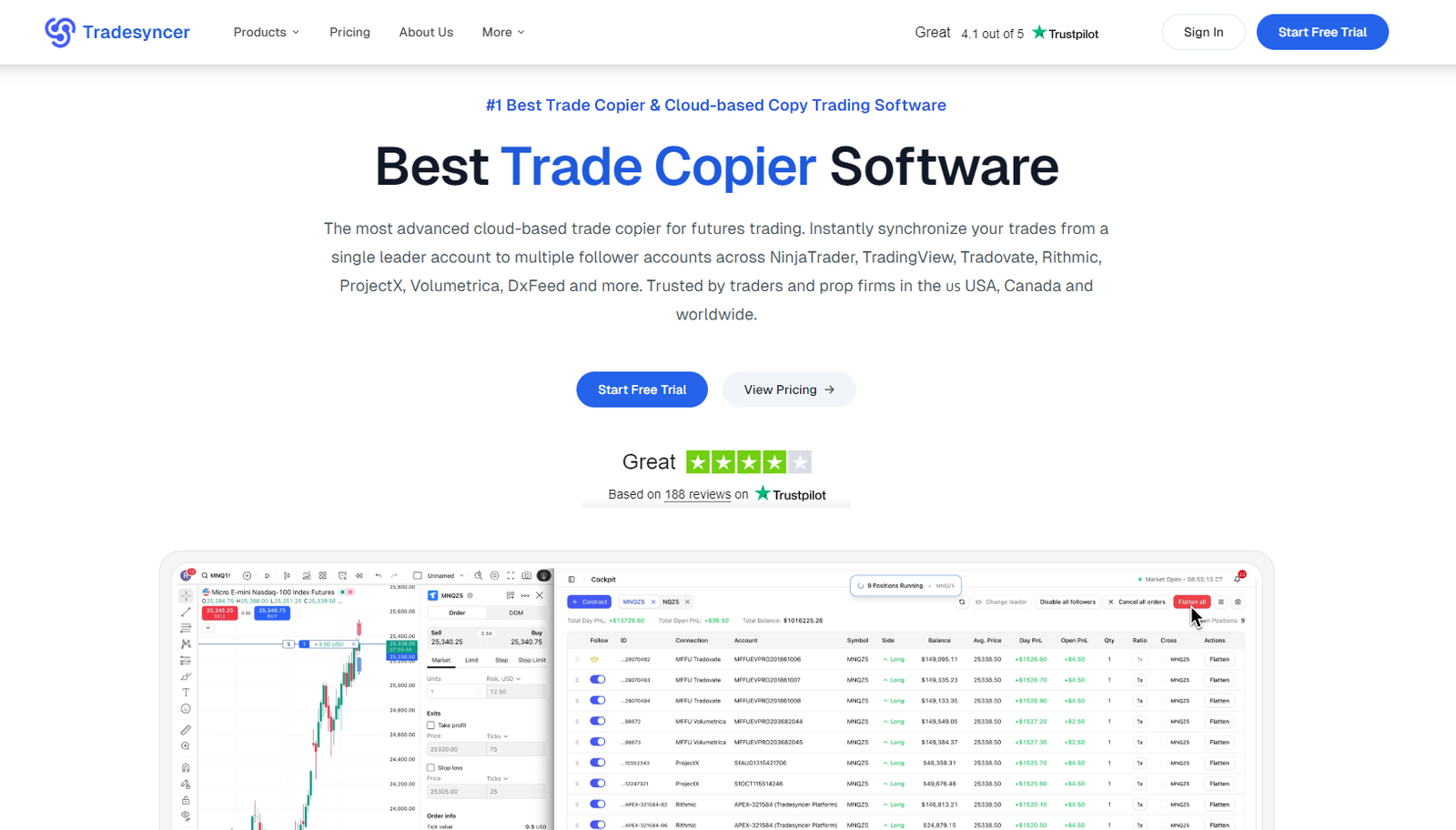 Tradesyncer Home