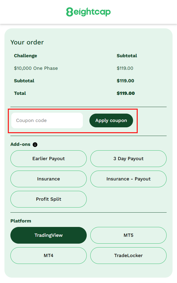 Eightcap Challenges Discount 10 1
