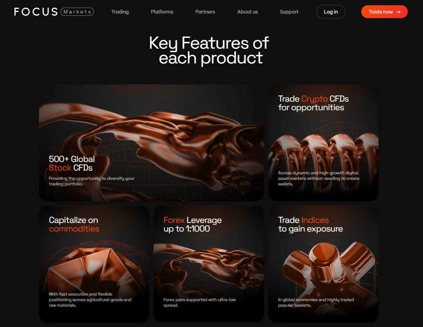 Focus Markets Features