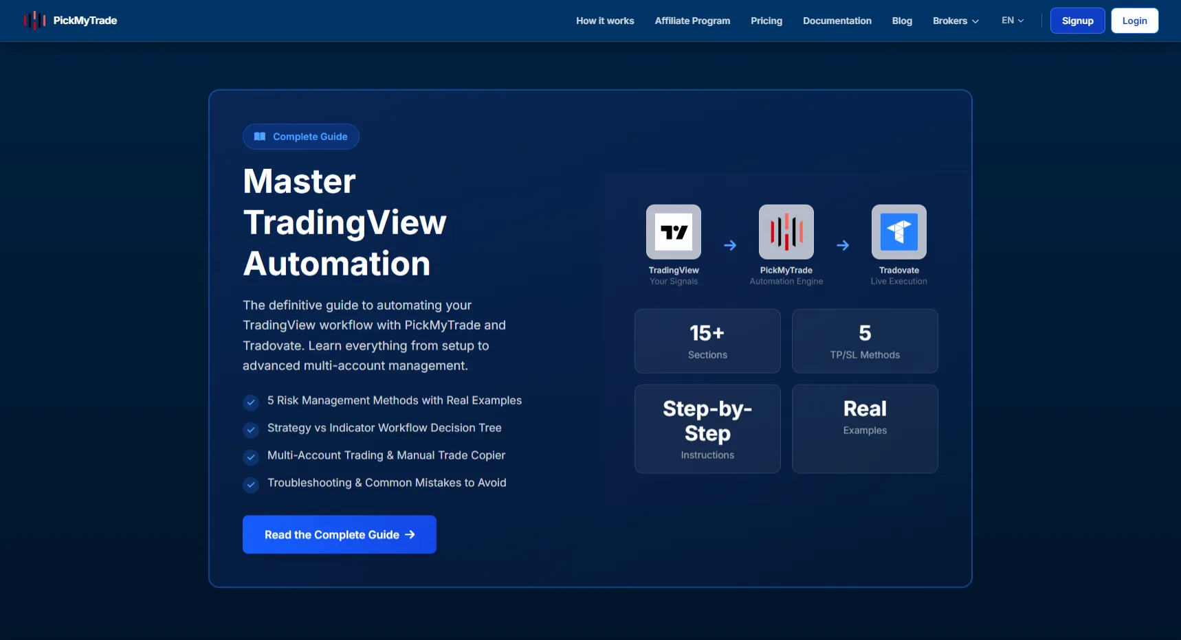 PickMyTrade Complete Guide